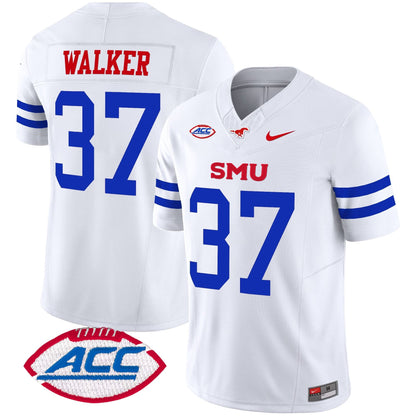 SMU Mustangs 2025 Vapor Limited Jersey - All Stitched