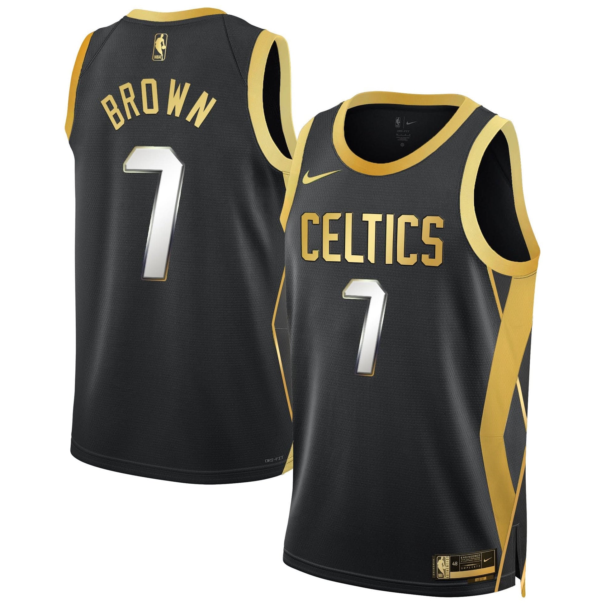 Boston Celtics 2024/25 City Edition Swingman Jersey - All Stitched