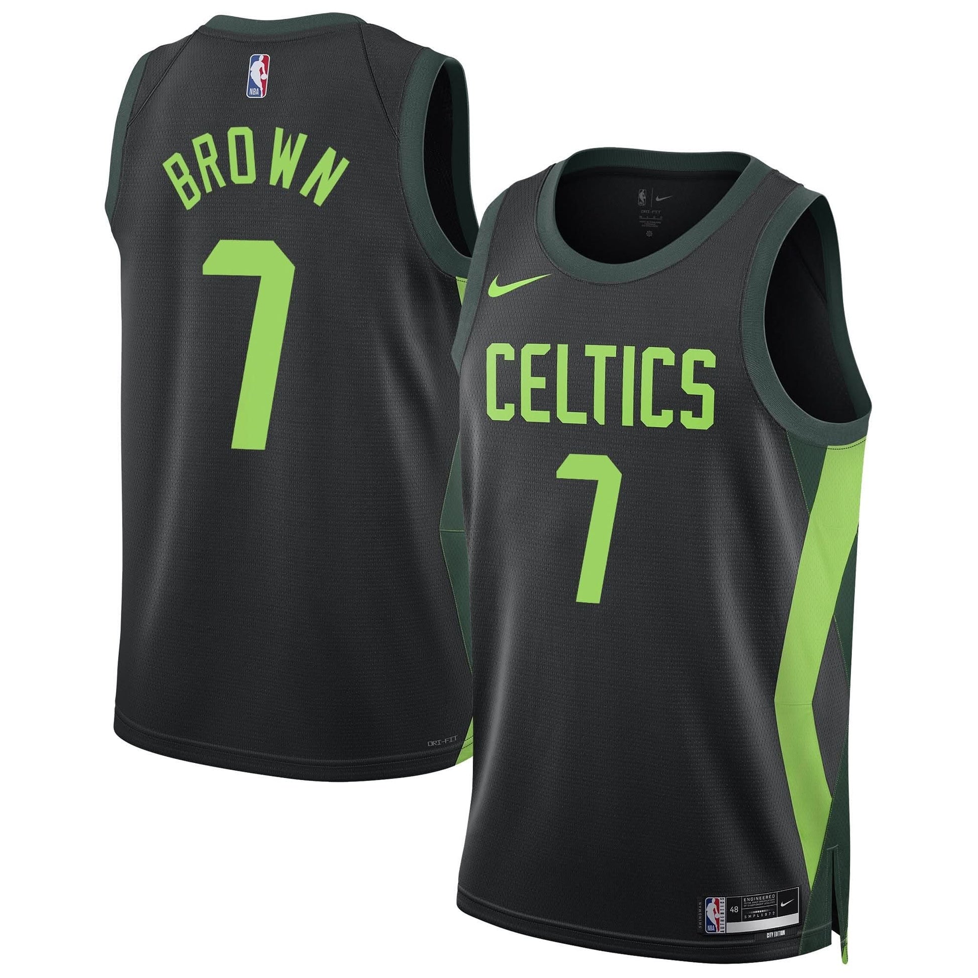 Boston Celtics 2024/25 City Edition Swingman Jersey - All Stitched