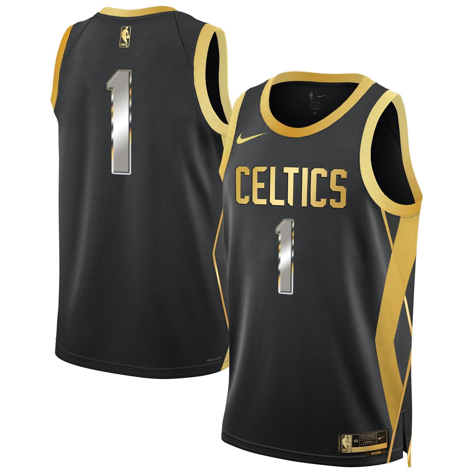 Boston Celtics 2024/25 City Edition Swingman Jersey - All Stitched