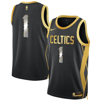 Boston Celtics 2024/25 City Edition Swingman Jersey - All Stitched