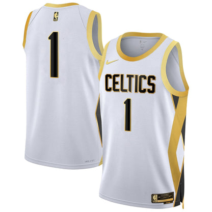 Boston Celtics 2024/25 City Edition Swingman Jersey - All Stitched