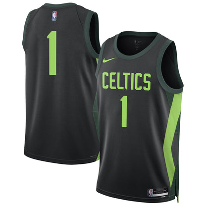 Boston Celtics 2024/25 City Edition Swingman Jersey - All Stitched