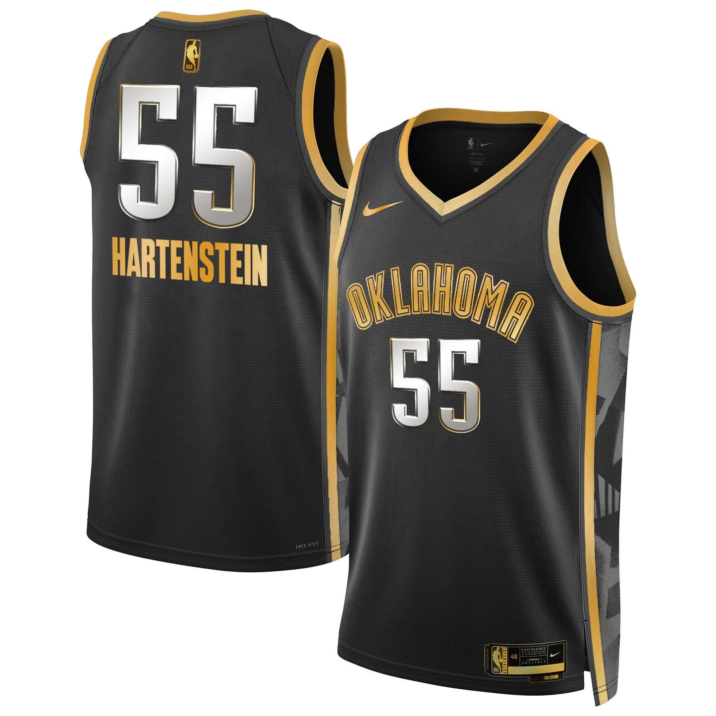 Oklahoma City Thunder 2024/25 City Edition Swingman Jersey - All Stitched