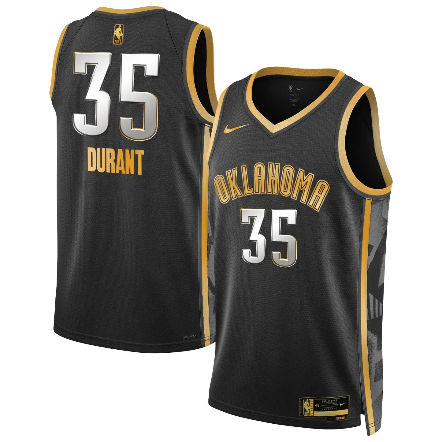 Oklahoma City Thunder 2024/25 City Edition Swingman Jersey - All Stitched