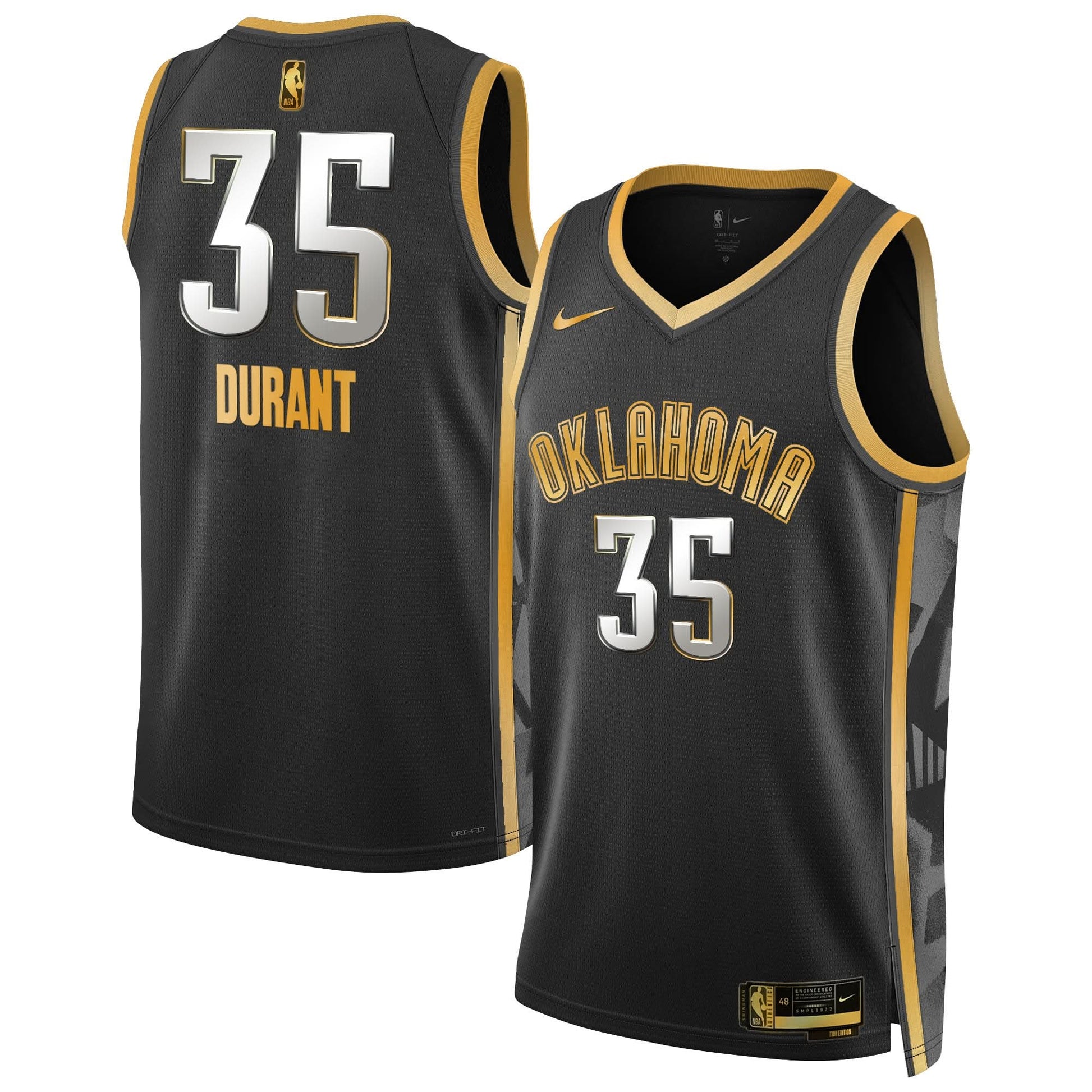 Oklahoma City Thunder 2024/25 City Edition Swingman Jersey - All Stitched