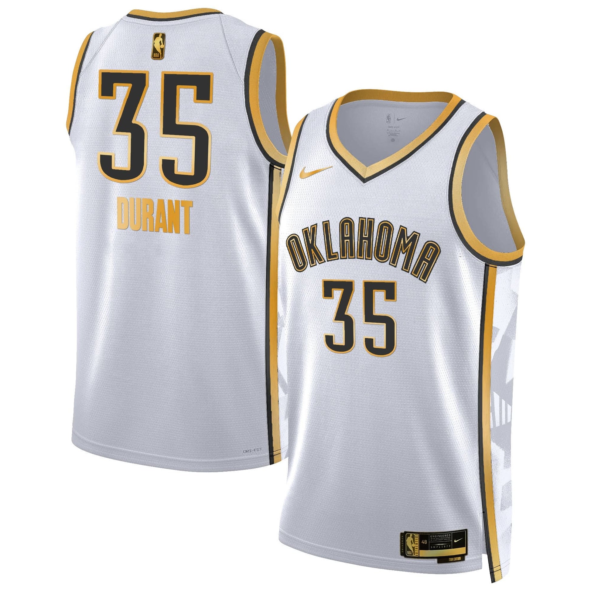 Oklahoma City Thunder 2024/25 City Edition Swingman Jersey - All Stitched