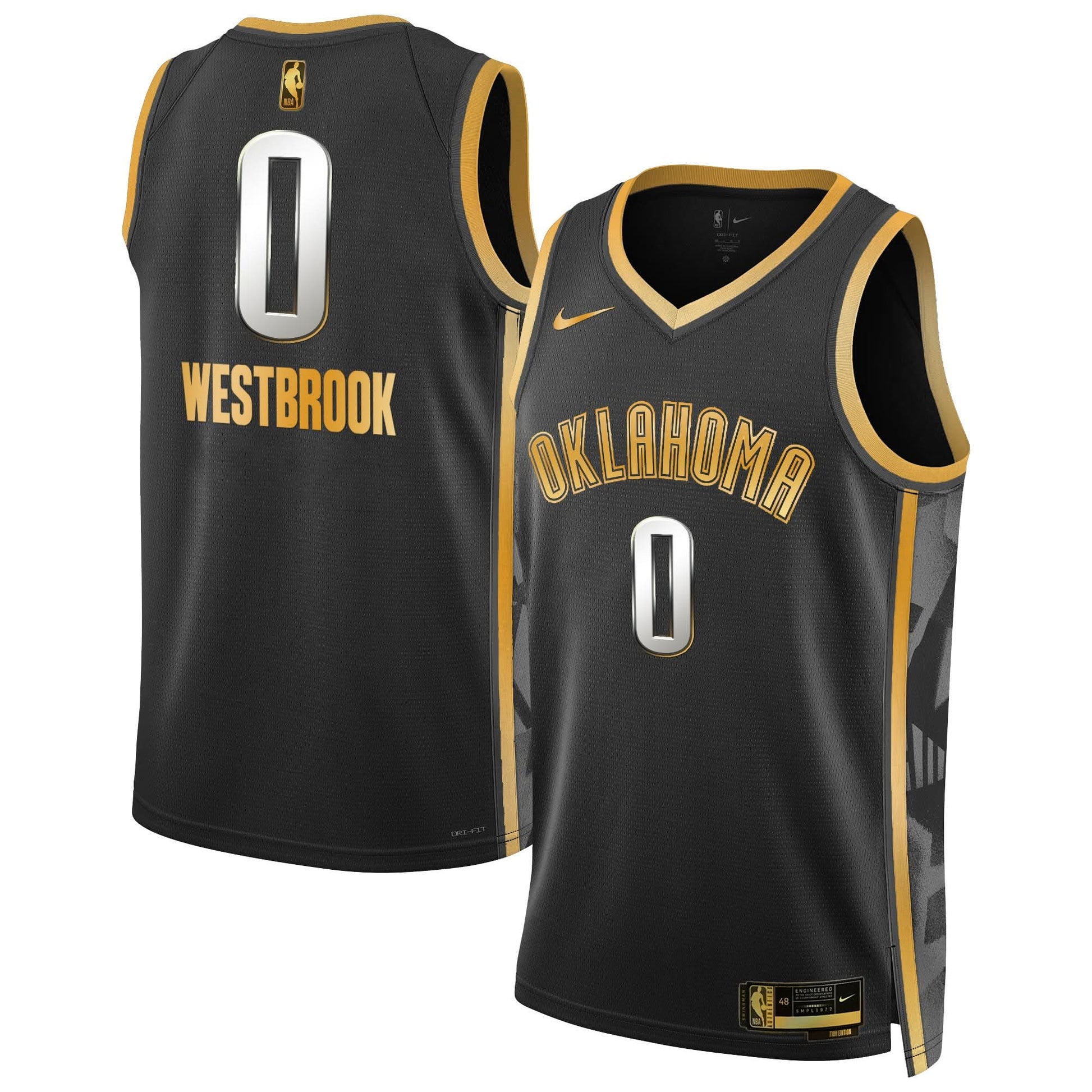 Oklahoma City Thunder 2024/25 City Edition Swingman Jersey - All Stitched