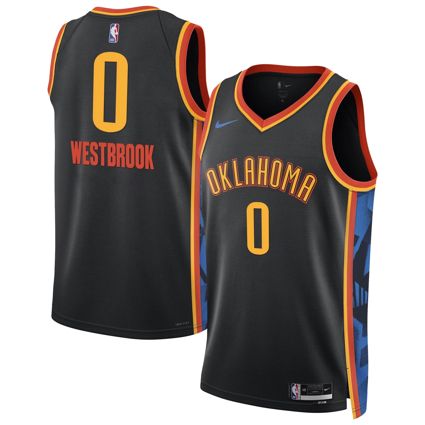 Oklahoma City Thunder 2024/25 City Edition Swingman Jersey - All Stitched