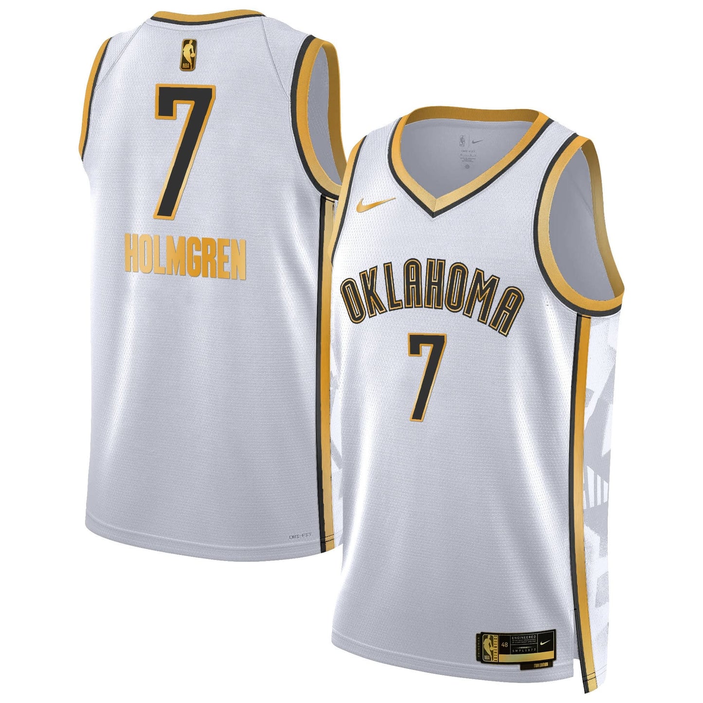 Oklahoma City Thunder 2024/25 City Edition Swingman Jersey - All Stitched