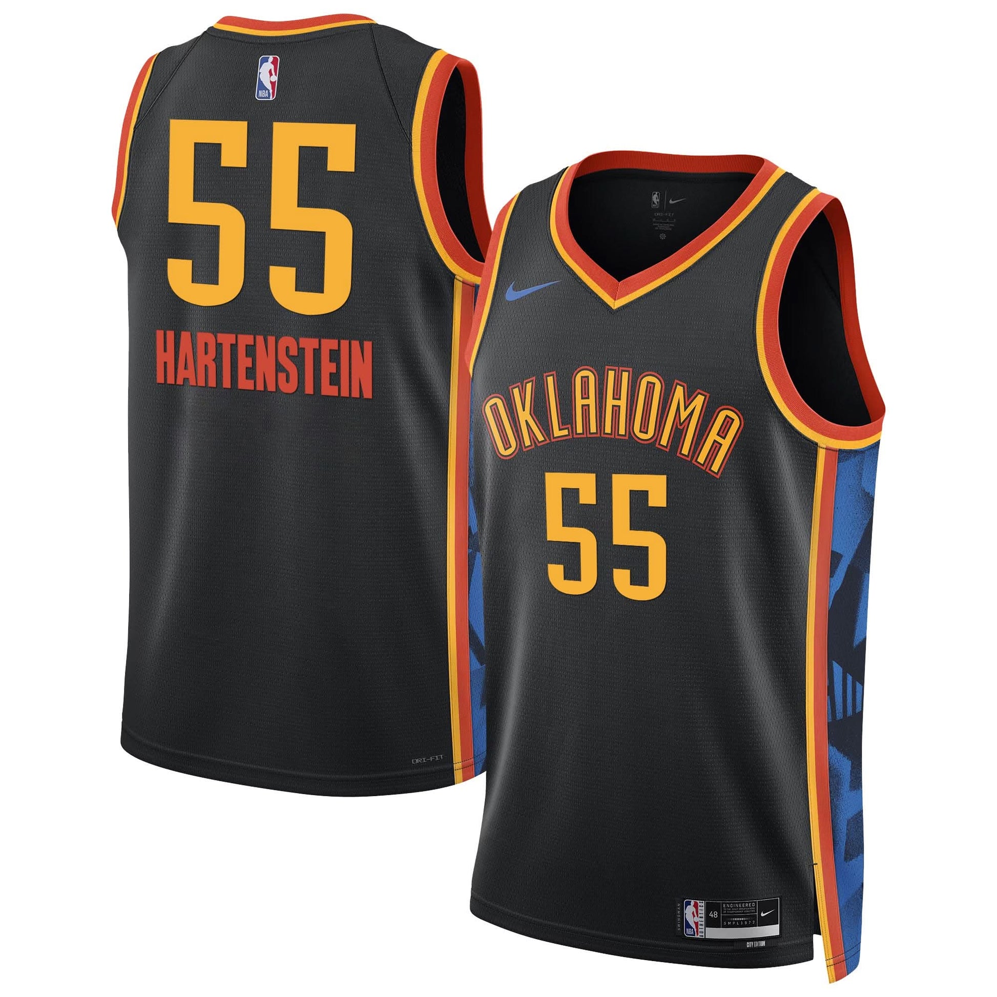 Oklahoma City Thunder 2024/25 City Edition Swingman Jersey - All Stitched