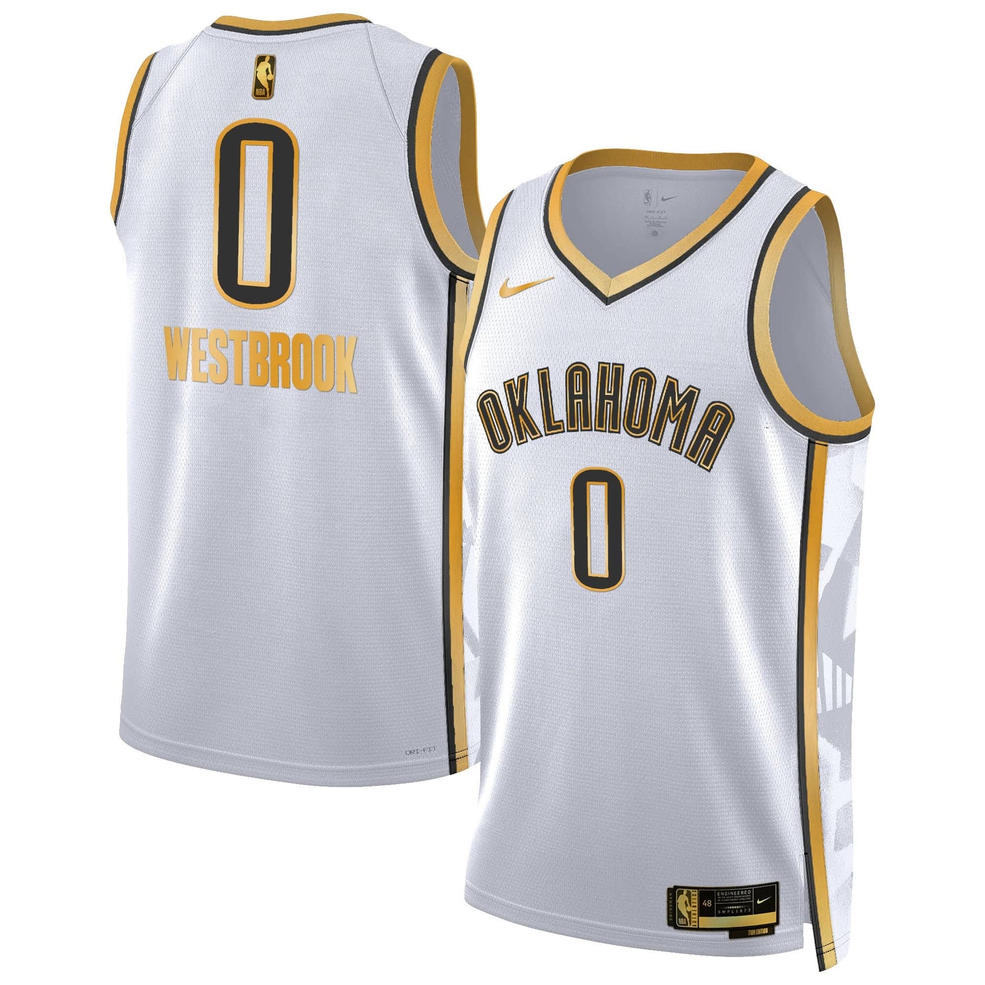Oklahoma City Thunder 2024/25 City Edition Swingman Jersey - All Stitched