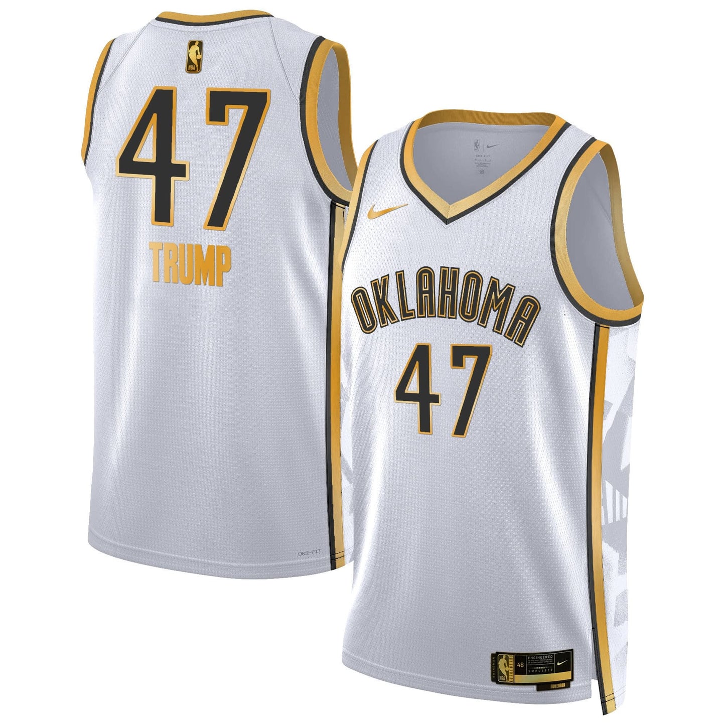 Oklahoma City Thunder 2024/25 City Edition Swingman Jersey - All Stitched