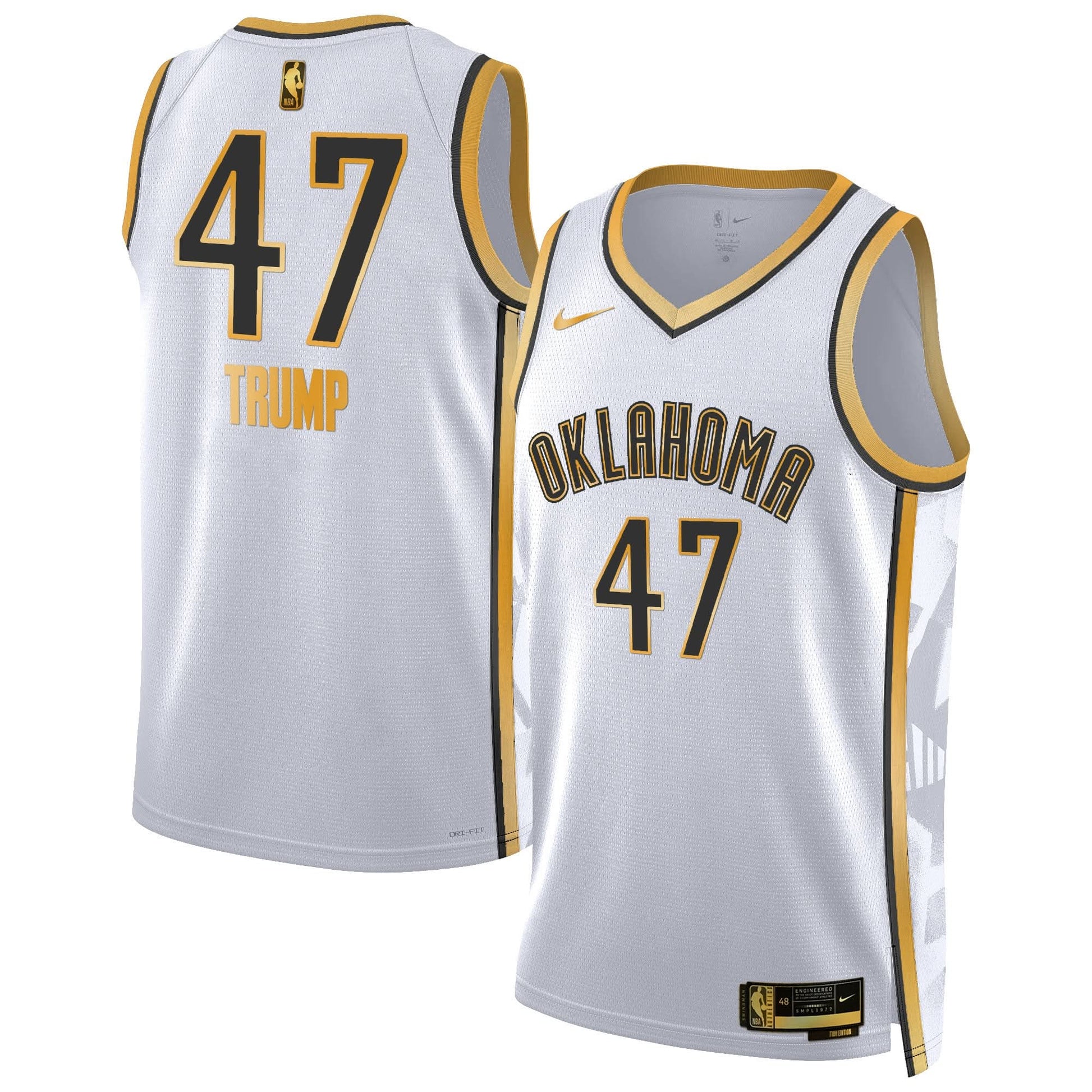 Oklahoma City Thunder 2024/25 City Edition Swingman Jersey - All Stitched