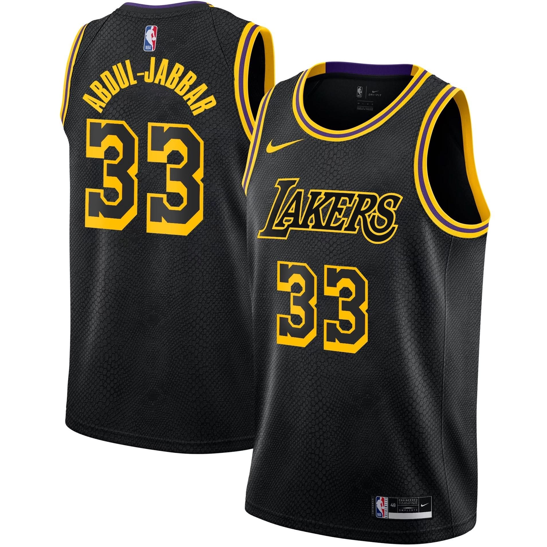 Los Angeles Lakers Swingman Jersey - All Stitched
