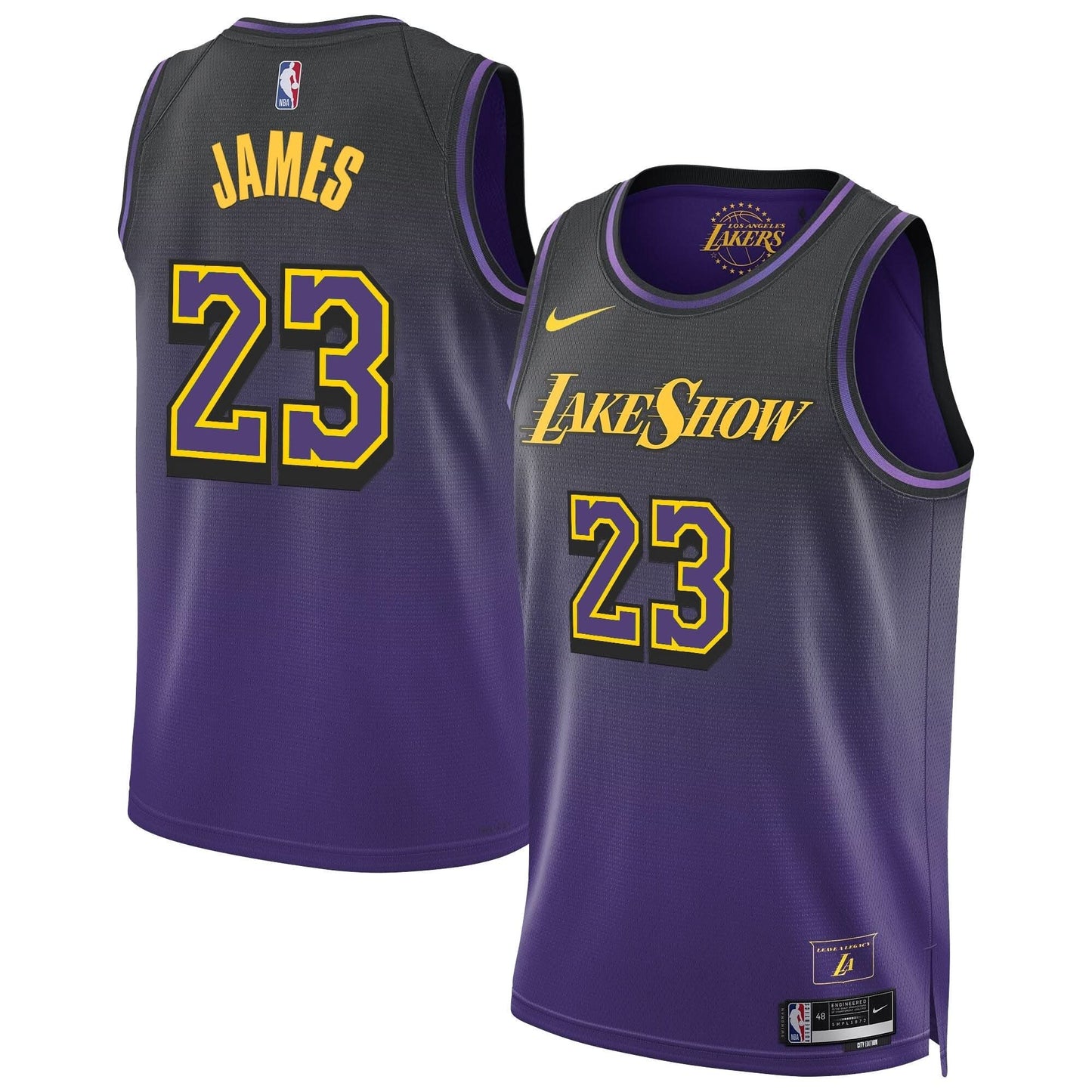 Los Angeles Lakers Swingman Jersey - All Stitched
