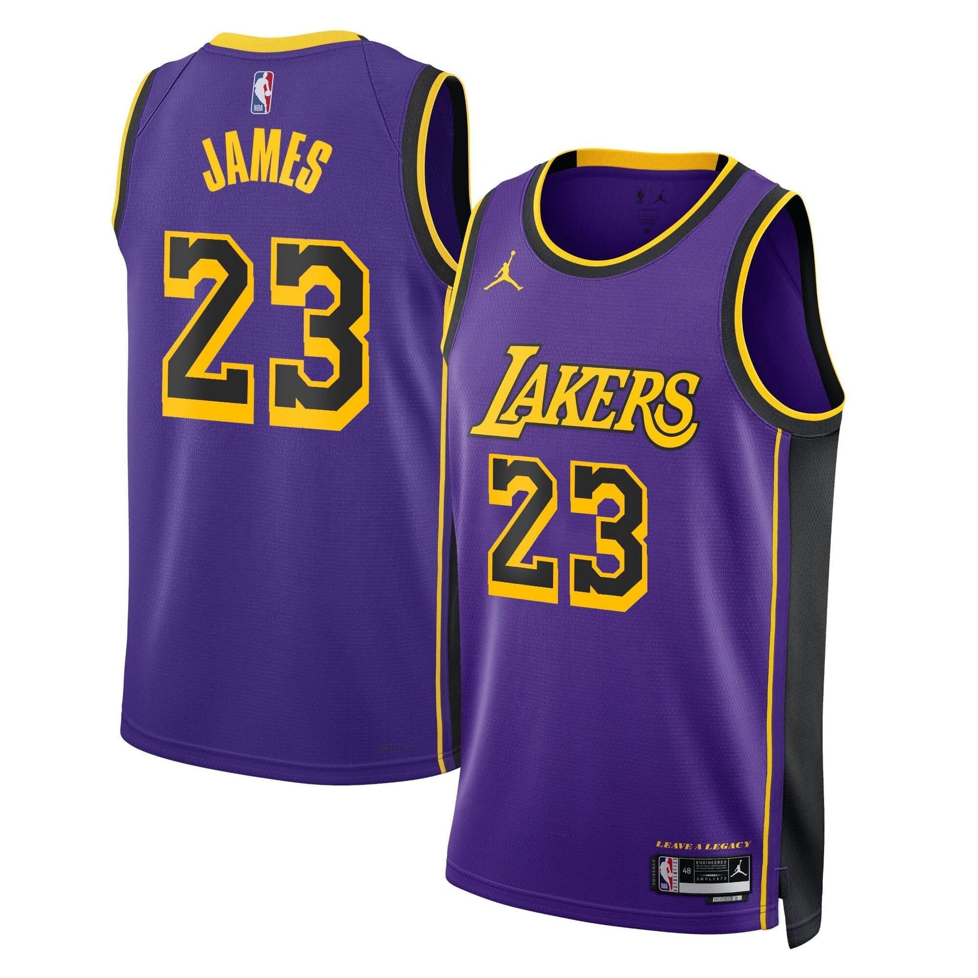Los Angeles Lakers Swingman Jersey - All Stitched