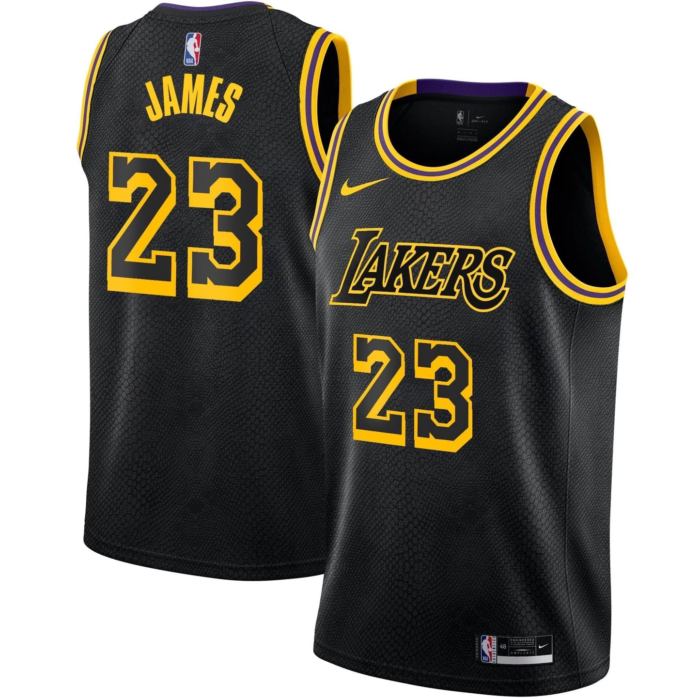 Los Angeles Lakers Swingman Jersey - All Stitched