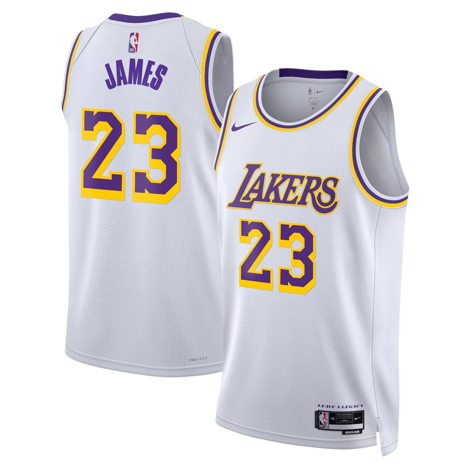 Los Angeles Lakers Swingman Jersey - All Stitched