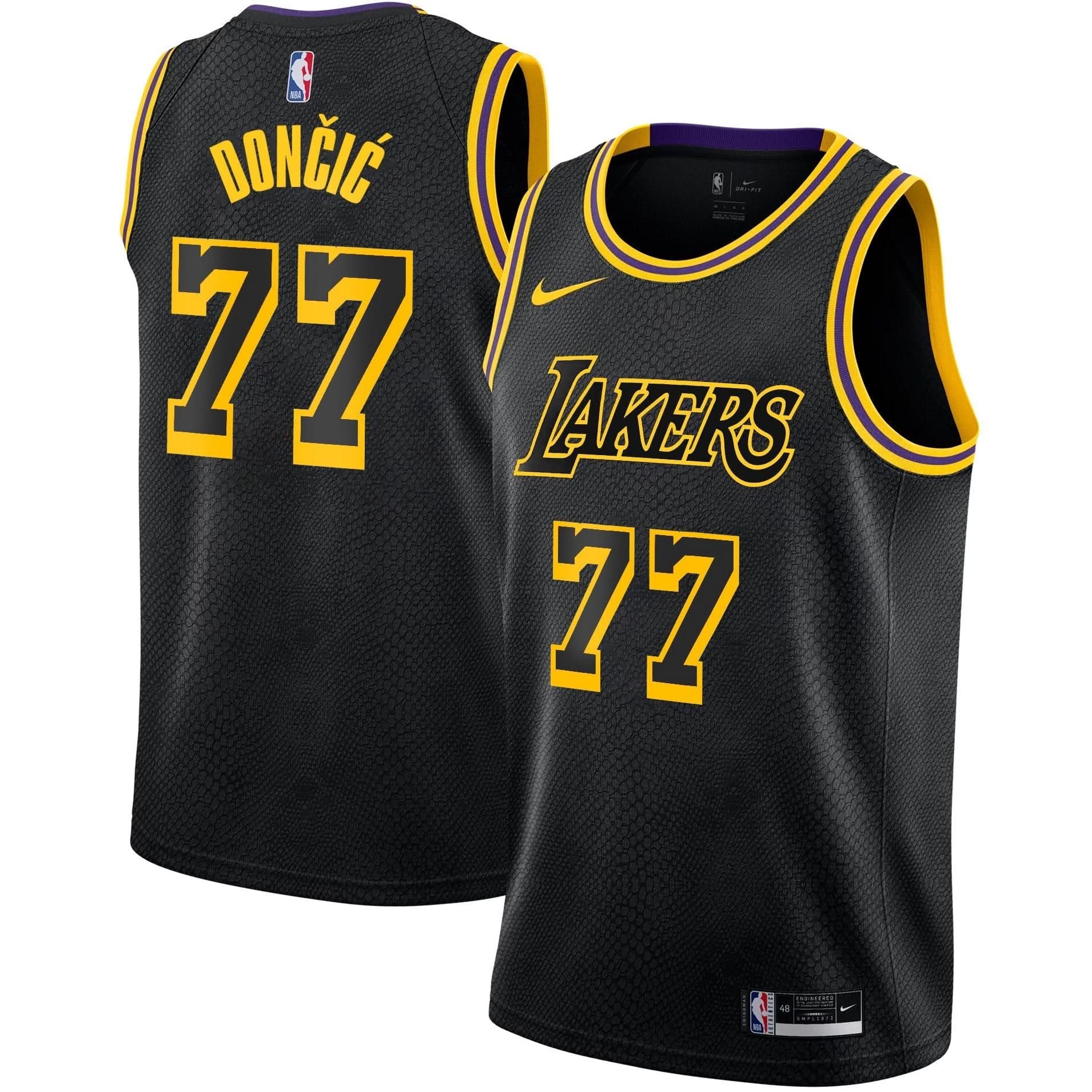 Los Angeles Lakers Swingman Jersey - All Stitched