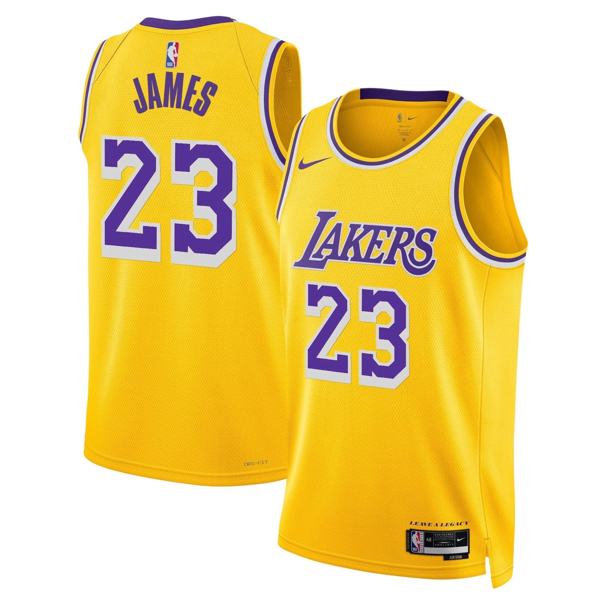 Los Angeles Lakers Swingman Jersey - All Stitched