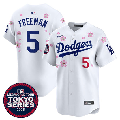 Dodgers Tokyo Series 2025 Vapor Premier Limited Jersey V2 - Stitched