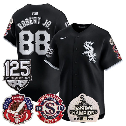 Chicago White Sox 125th Anniversary - World Series Champions Jersey - All Stitched
