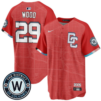 Washington Nationals 2025 City Connect Limited Jersey - All Stitched
