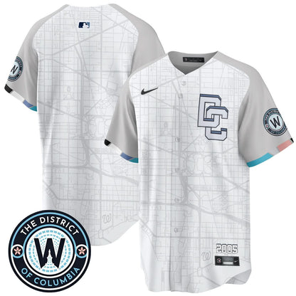 Washington Nationals 2025 City Connect Limited Jersey - All Stitched