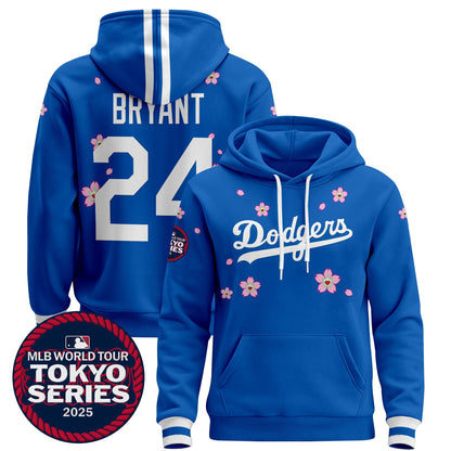Dodgers Tokyo Series 2025 Pullover Hoodie V2 - Stitched