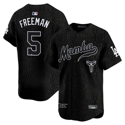 Dodgers Kobe Bryant Mamba Vapor Premier Limited Jersey - All Stitched