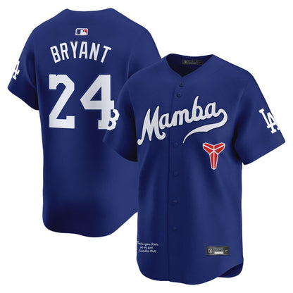 Dodgers Kobe Bryant Mamba Vapor Premier Limited Jersey - All Stitched