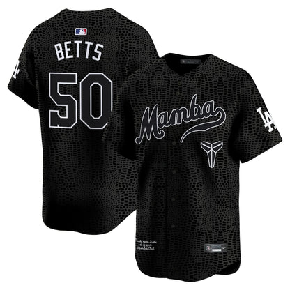 Dodgers Kobe Bryant Mamba Vapor Premier Limited Jersey - All Stitched