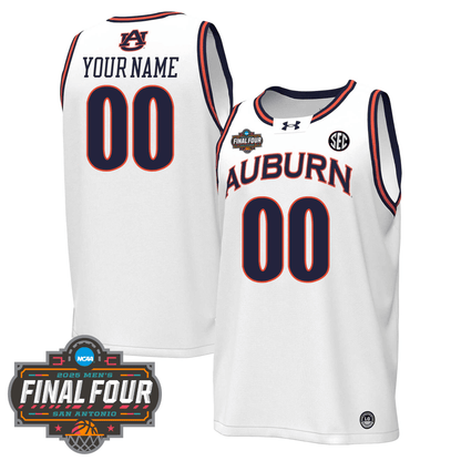 Auburn Tigers Men's Basketball 24/25 Jersey - Final Four Patch