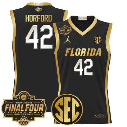 Florida Gators 2025 Final Four Patch Basketball Jersey - All Stitched