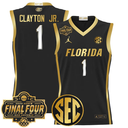 Florida Gators 2025 Final Four Patch Basketball Jersey - All Stitched