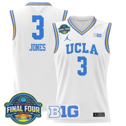 UCLA Bruins 2025 Big Ten Women's Final Four Patch Lightweight Basketball Jersey - All Stitched