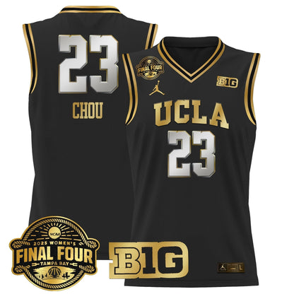 UCLA Bruins 2025 Big Ten Women's Final Four Patch Lightweight Basketball Jersey - All Stitched