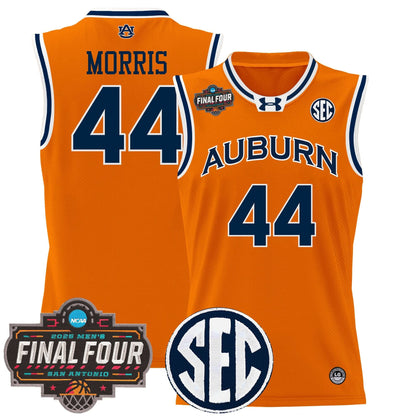 Auburn Tigers 2025 Final Four Patch Lightweight Basketball Jersey - All Stitched