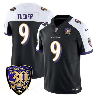 Baltimore Ravens Limited 30th Season Jersey - All Stitched