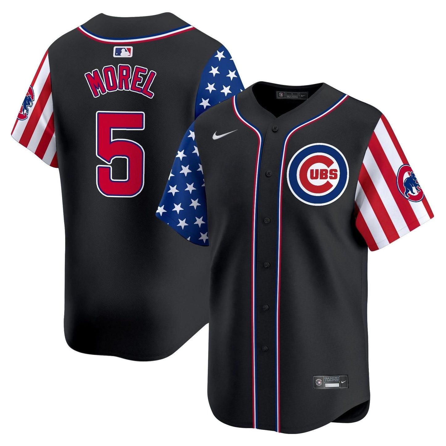 Chicago Cubs  2025 Independence Day Vapor Premier Limited Jersey - All Stitched