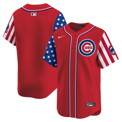 Chicago Cubs  2025 Independence Day Vapor Premier Limited Jersey - All Stitched