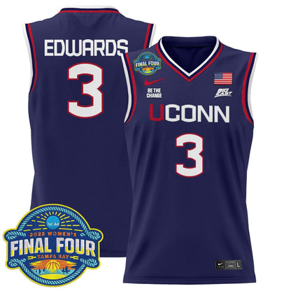 UConn Huskies 2025 Big Eat Women's Final Four Patch Lightweight Basketball Jersey - All Stitched