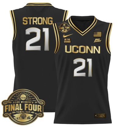 UConn Huskies 2025 Big Eat Women's Final Four Patch Lightweight Basketball Jersey - All Stitched