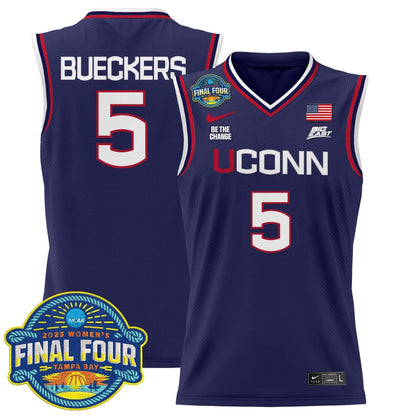 UConn Huskies 2025 Big Eat Women's Final Four Patch Lightweight Basketball Jersey - All Stitched