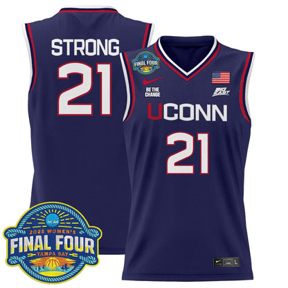 UConn Huskies 2025 Big Eat Women's Final Four Patch Lightweight Basketball Jersey - All Stitched