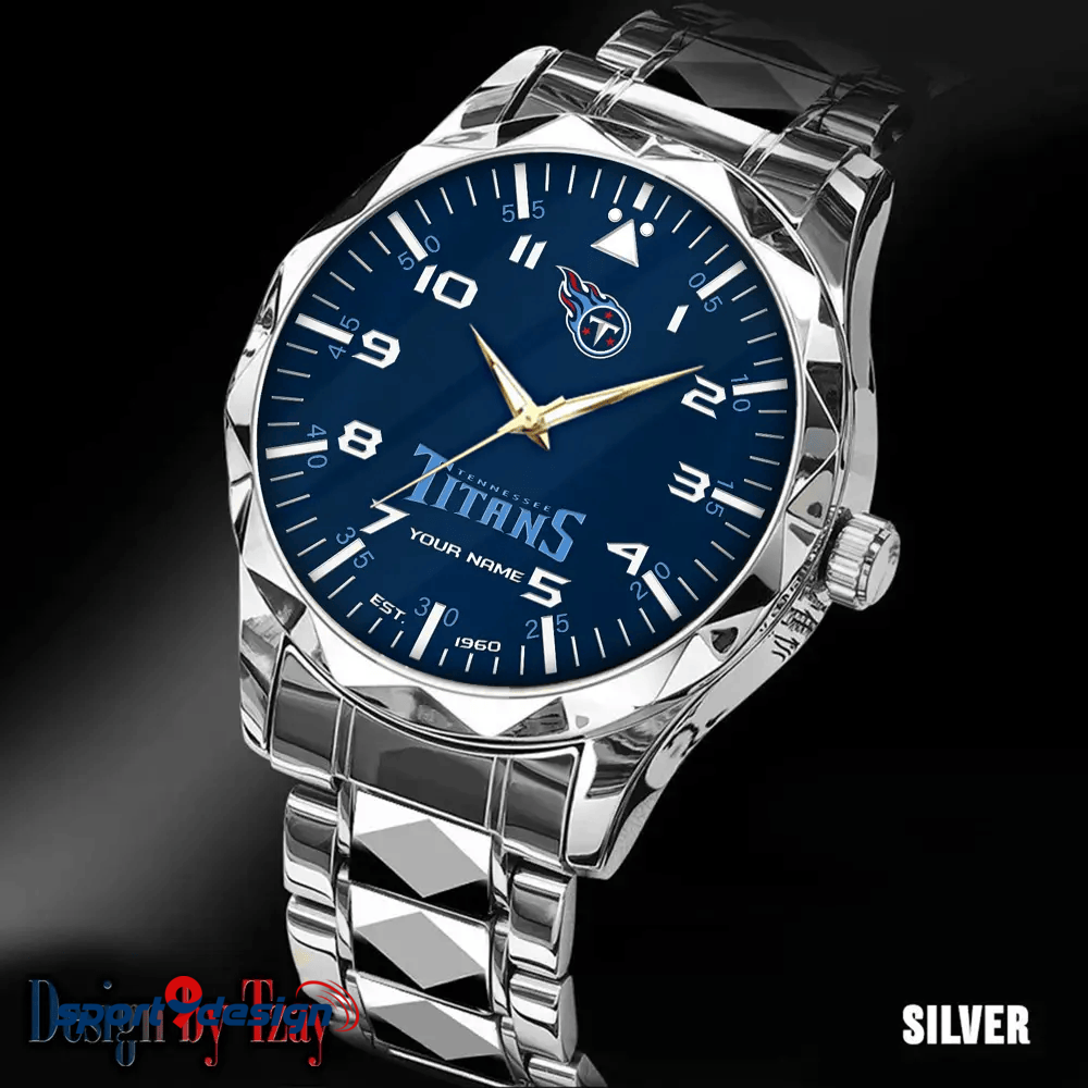 Tennessee Titans Luxury Diamond Men Watch Trending 2025