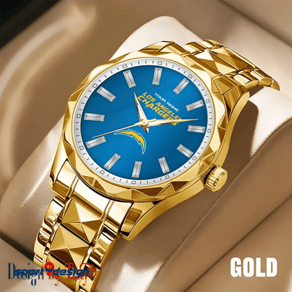 Los Angeles Chargers Luxury Diamond Men Watch Trending 2025