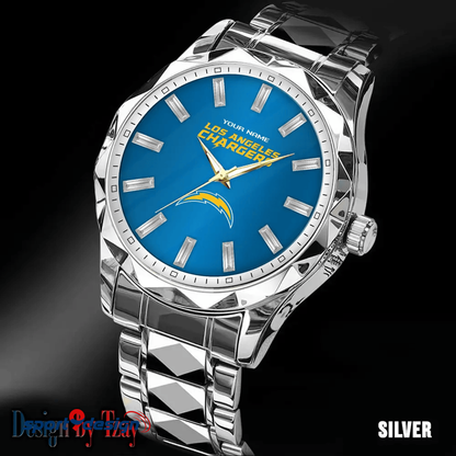 Los Angeles Chargers Luxury Diamond Men Watch Trending 2025