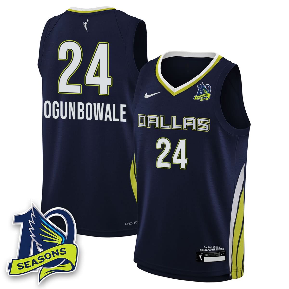 Dallas Wings 2025 Limited Jersey - All Stitched